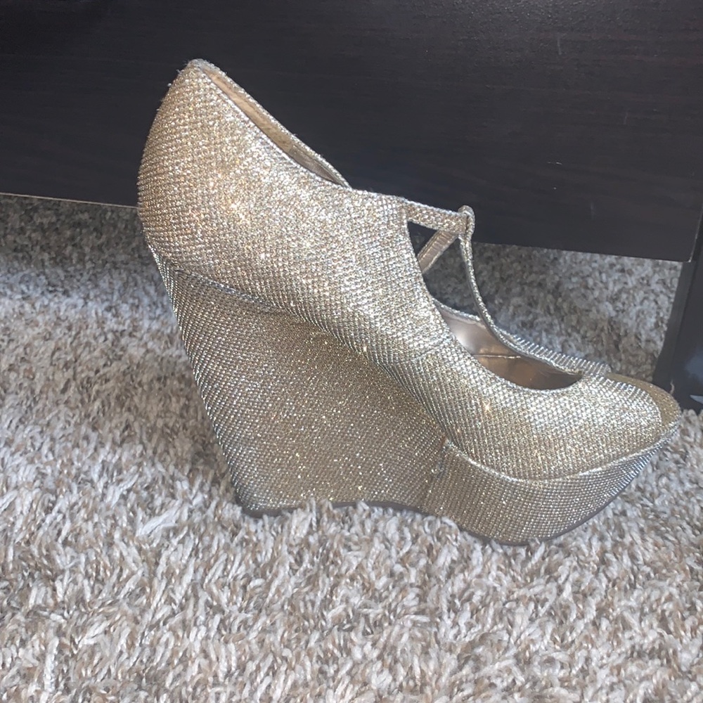 Gold heels